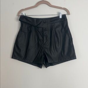 SHEIN High Waist Black Women's Shorts
